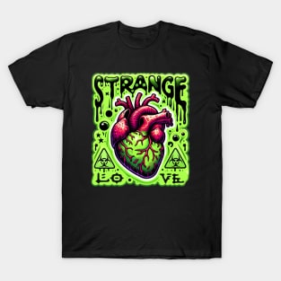 Toxic Heart Slime Art T-Shirt